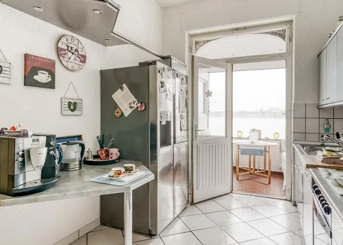 公寓 Rheinstein Am Schloss Engers *